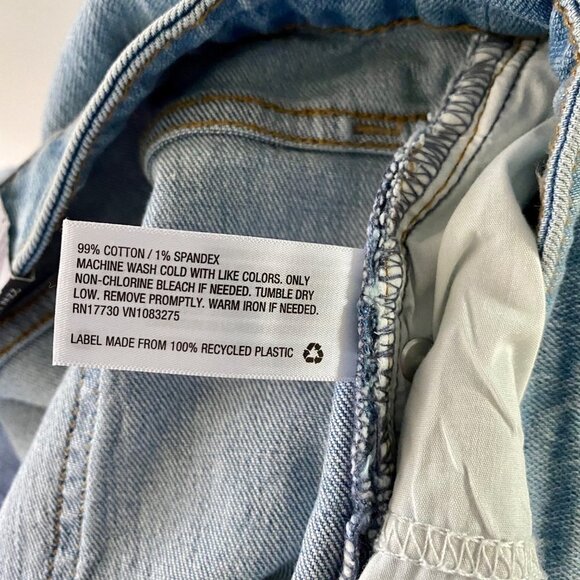 Ava & Viv High Rise Straight Medium Wash Stretch Jeans 22W NEW - Picture 10 of 11